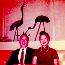 Eddie & Frances Lee in the Stork Room